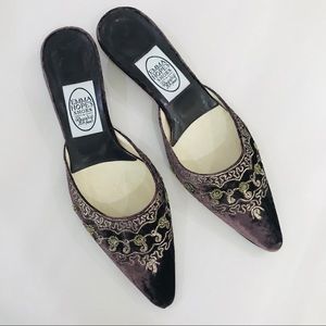 Emma Hope slide kitten heel made in Italy